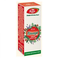 Biosept, spray pentru gât, 20ml, Fares